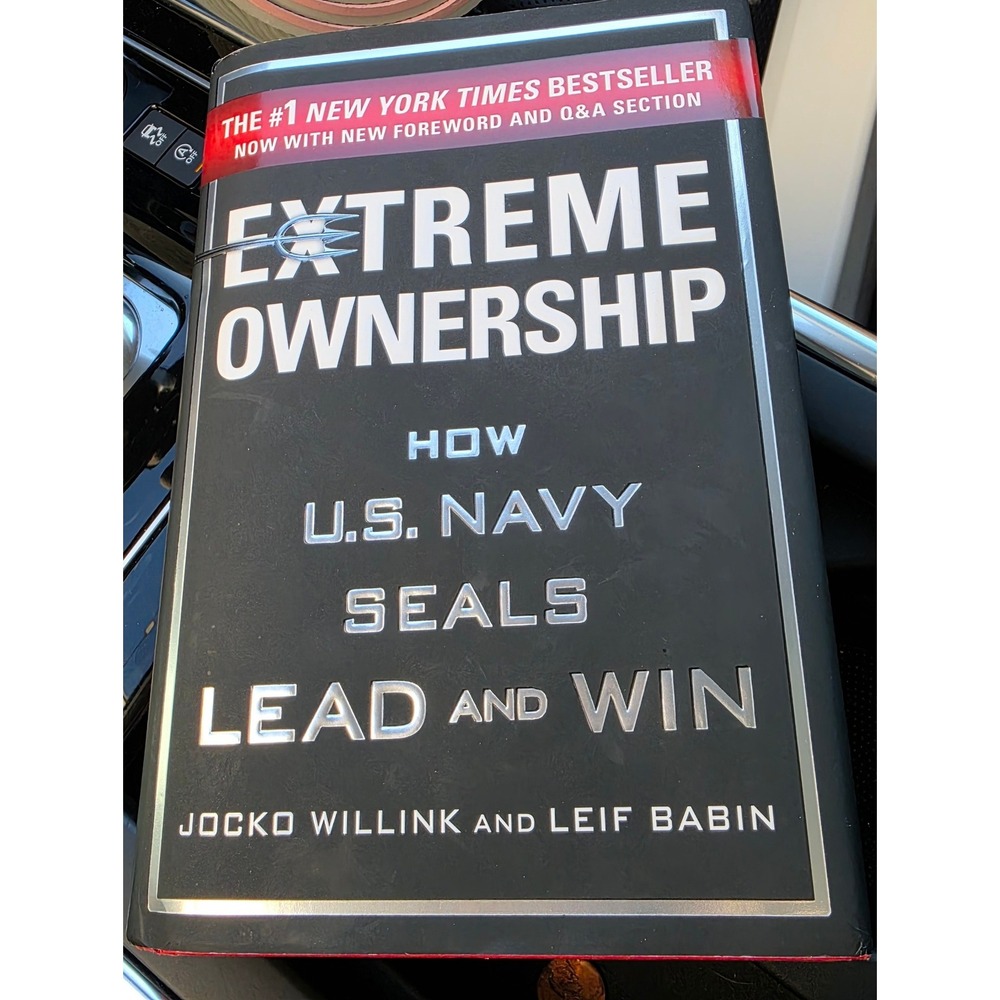 Extreme Ownership Jocko Willink Leif Babin Signed Hardcover Leadership Book